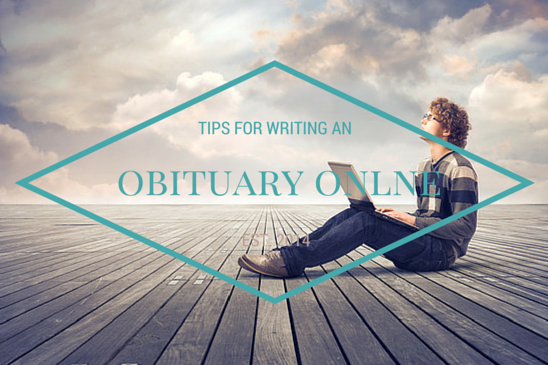 writing an obituary online